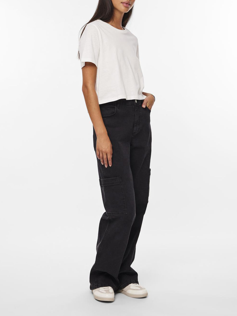 PIECES T-shirt Donna - modello 17146319 Bianco