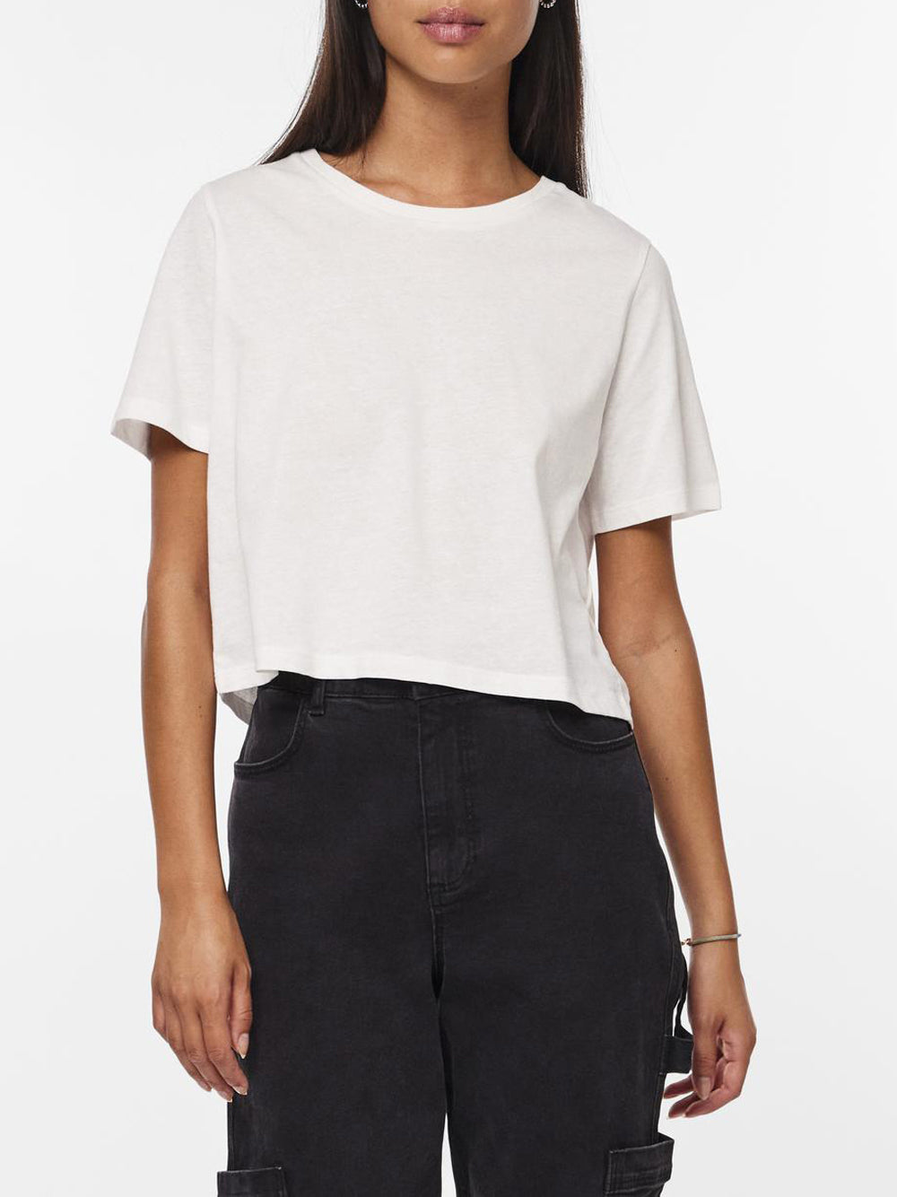 PIECES T-shirt Donna - modello 17146319 Bianco