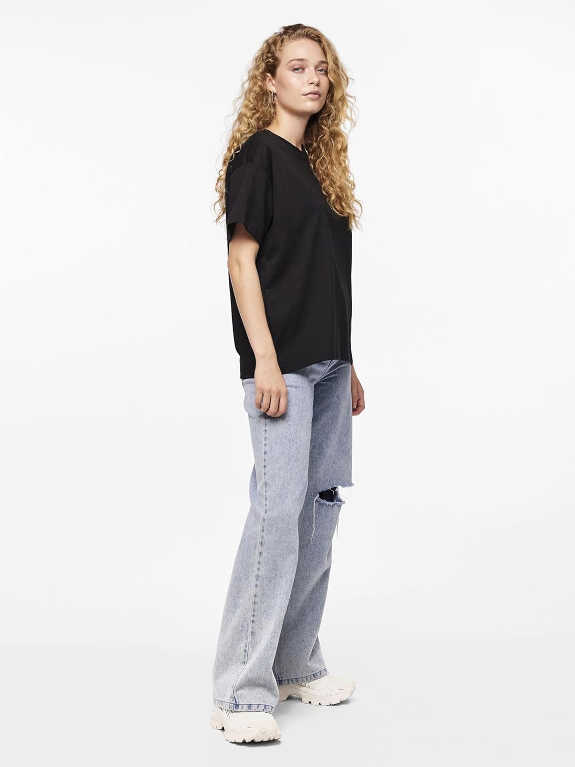 PIECES T-shirt Donna - modello 17146654 Nero