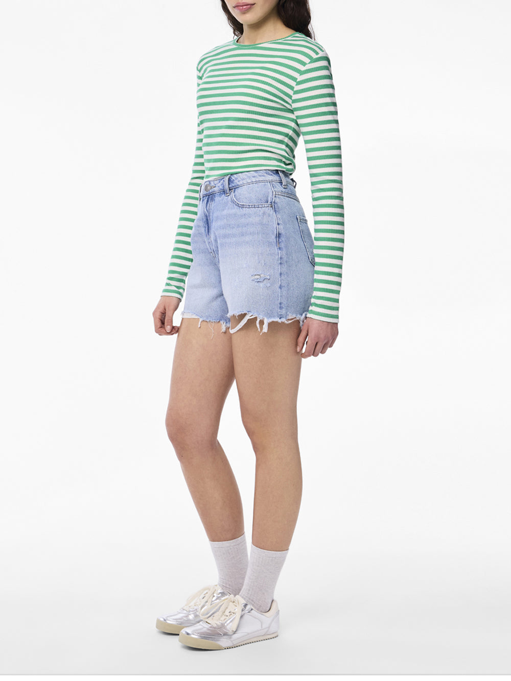 PIECES Shorts Donna - modello 17146747 Blu