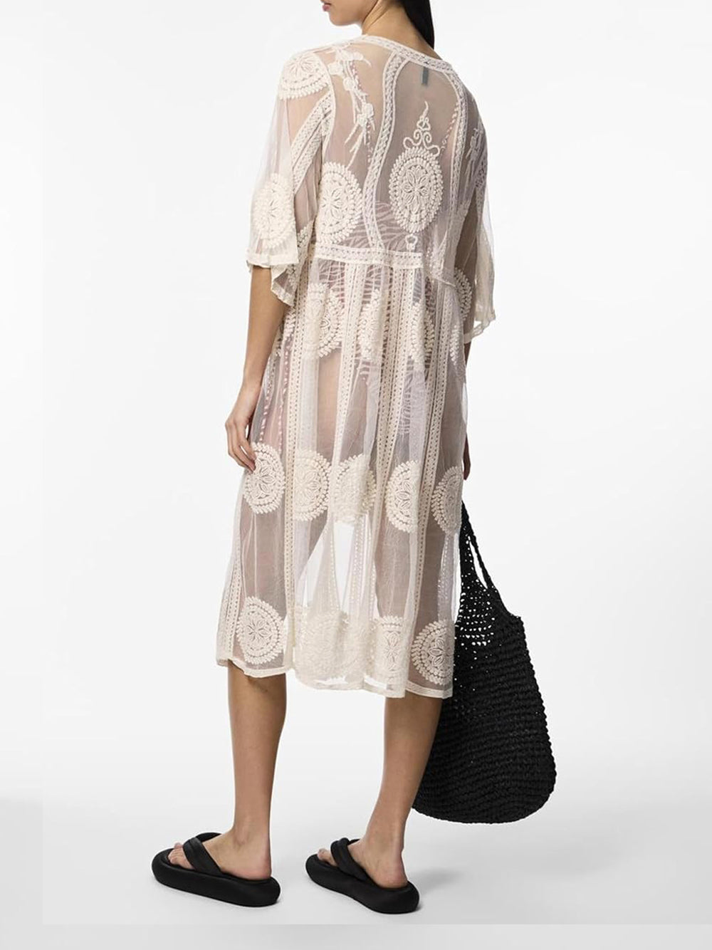 PIECES Abito Donna - modello 17148289 Bianco