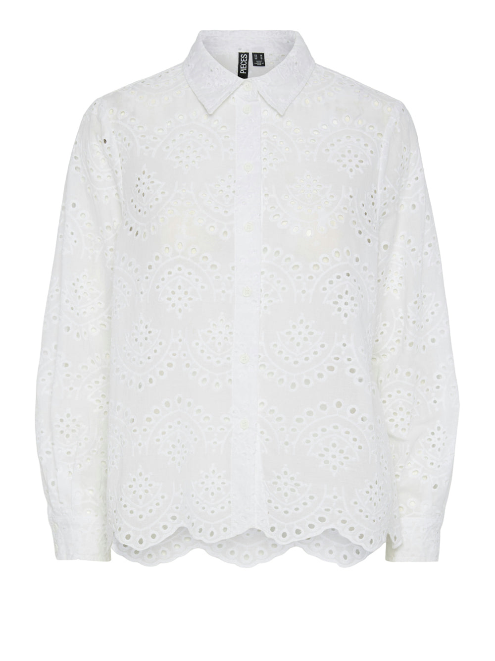 PIECES Camicia Donna - modello 17154747 Bianco