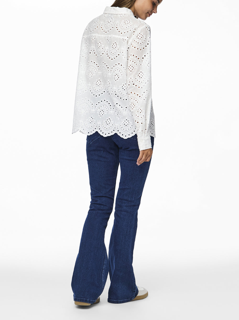 PIECES Camicia Donna - modello 17154747 Bianco