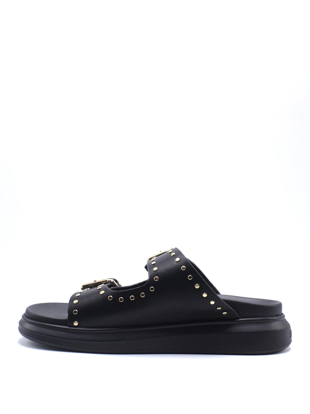 SHOP ART Ciabatte con borchie Donna - modello SASS250263 Nero