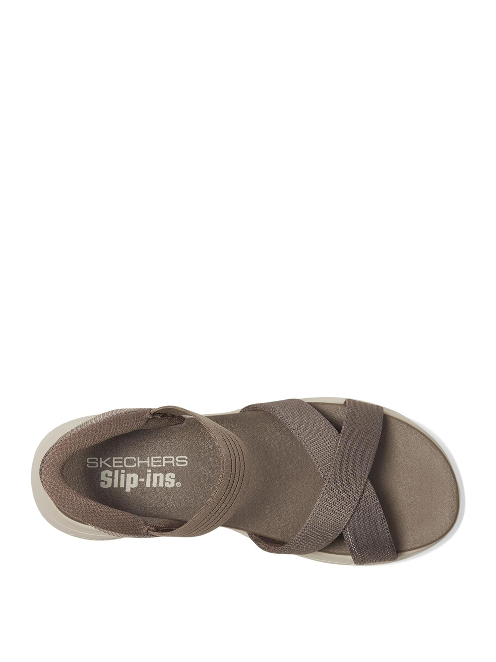 SKECHERS Sandali slip-in Donna - Taupe modello 119975 Marrone