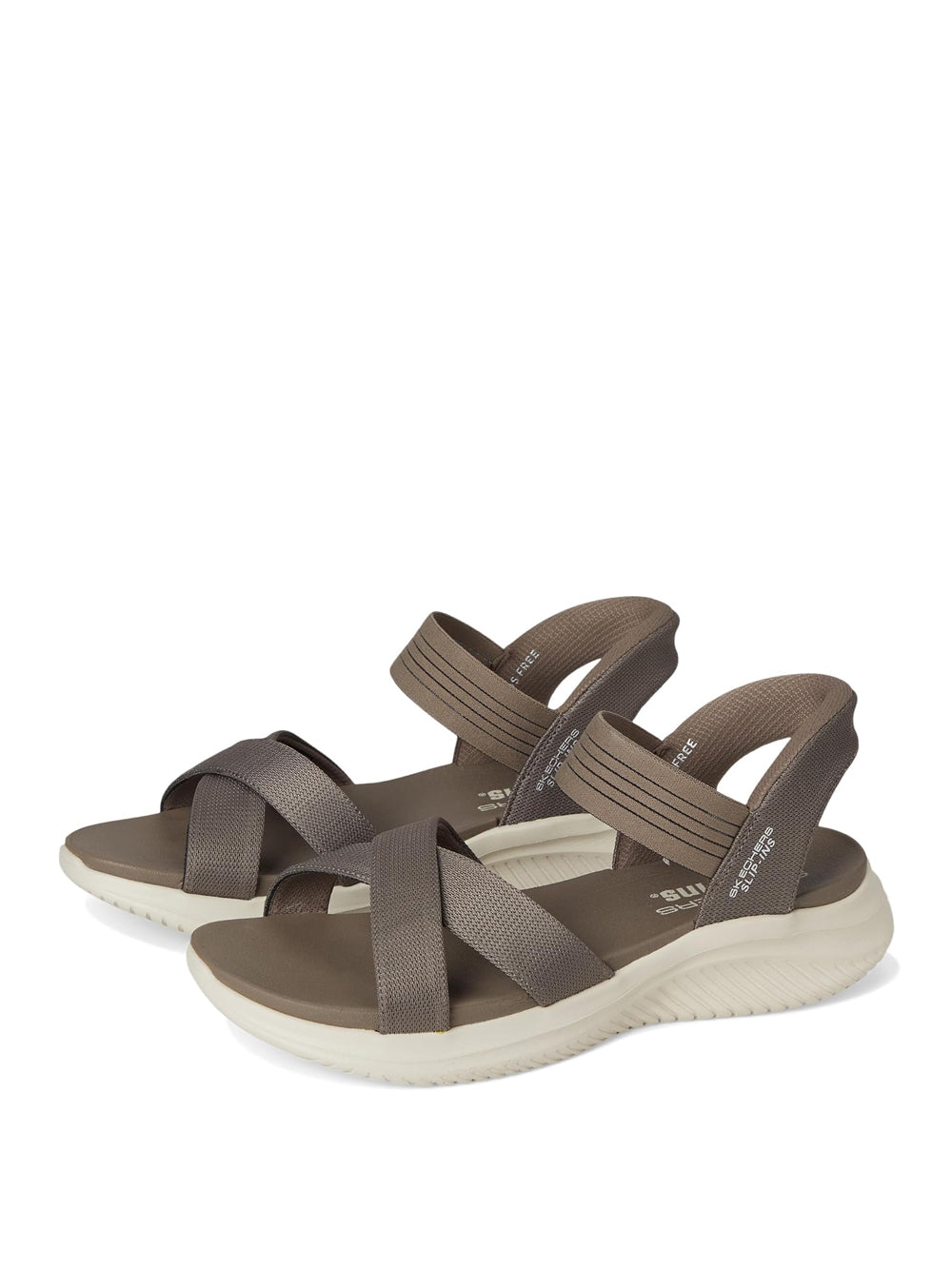 SKECHERS Sandali slip-in Donna - Taupe modello 119975 Marrone