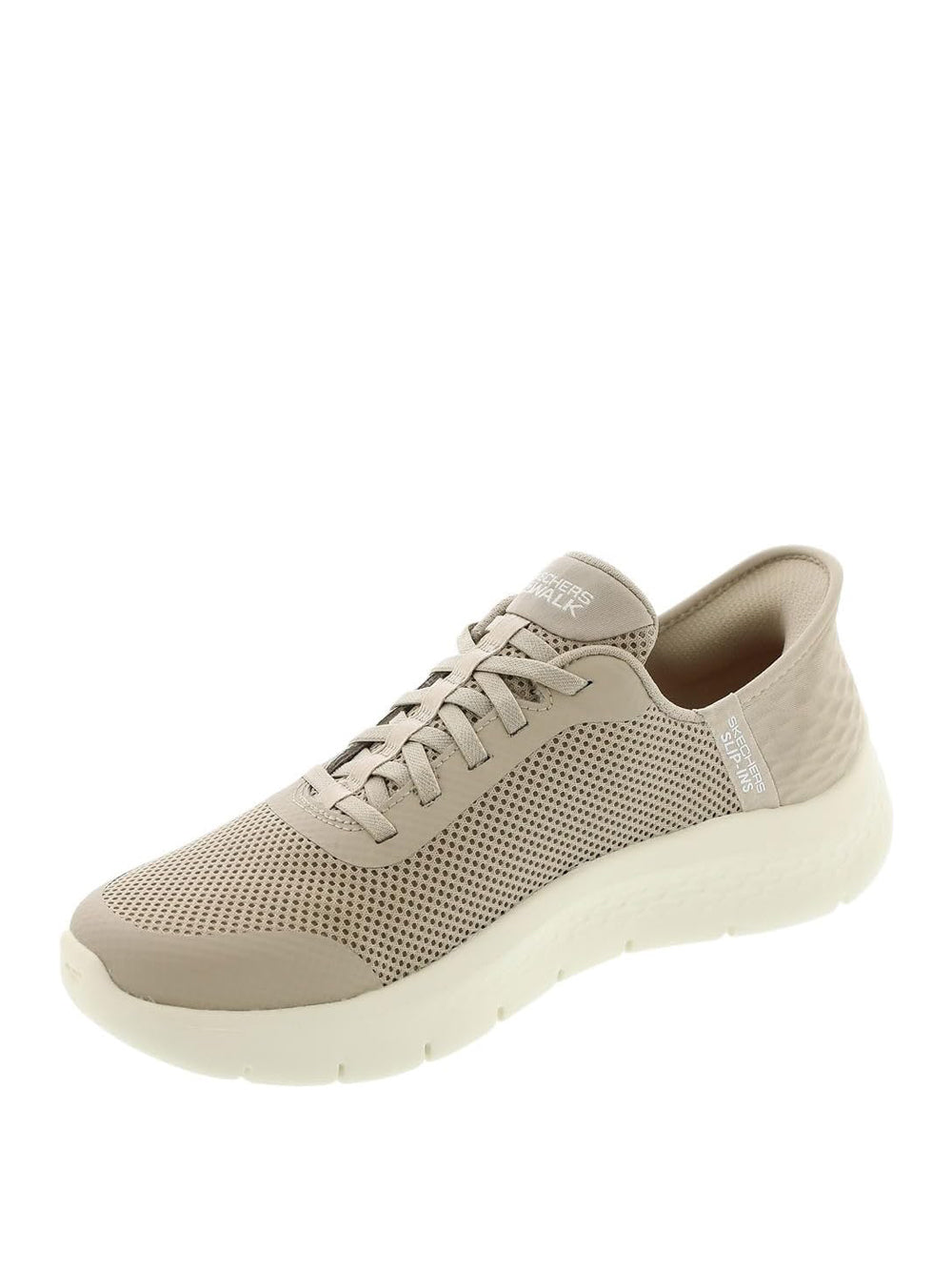 SKECHERS Sneakers slip-in Donna - Taupe modello 124836 Marrone