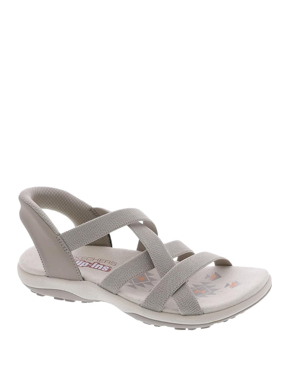 SKECHERS Sandali slip-in Donna - Taupe modello 163460 Marrone