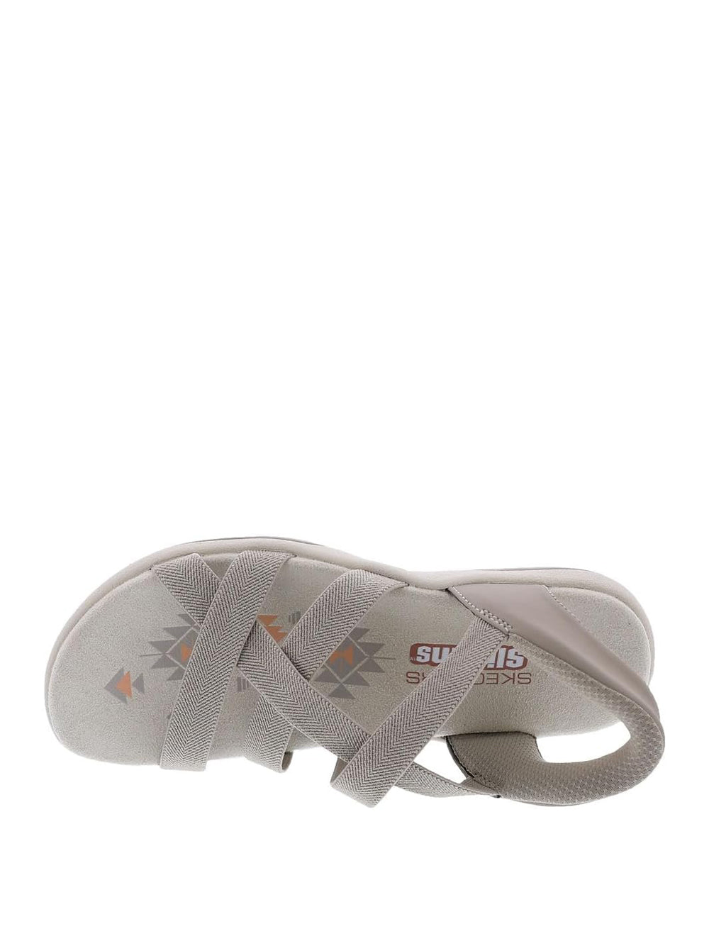 SKECHERS Sandali slip-in Donna - Taupe modello 163460 Marrone