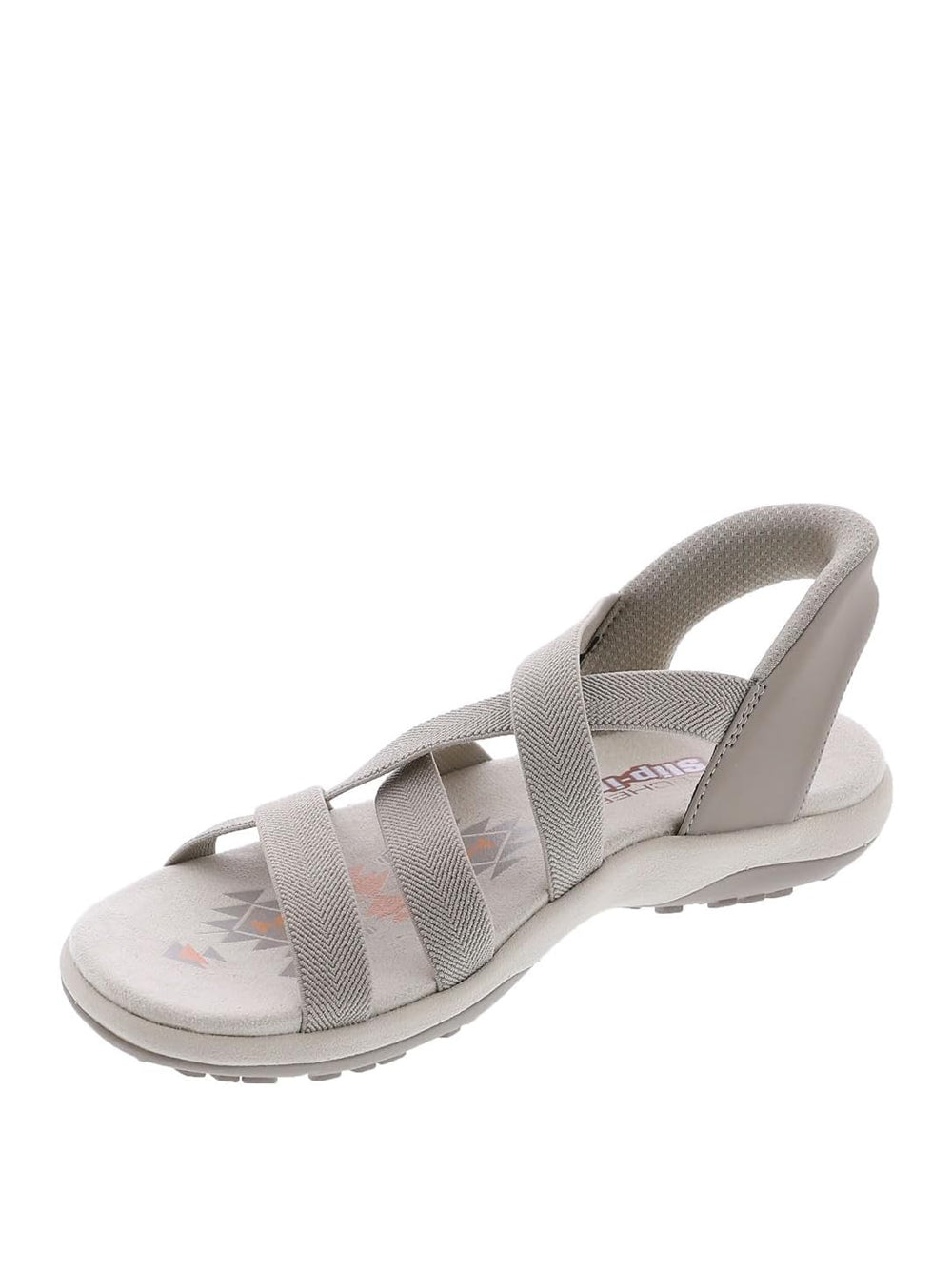 SKECHERS Sandali slip-in Donna - Taupe modello 163460 Marrone