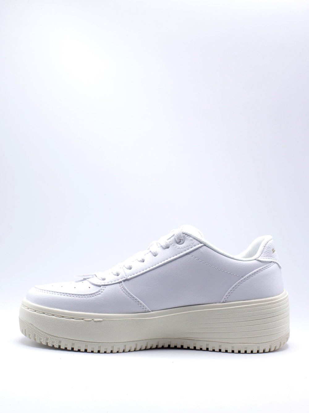 SKECHERS Sneakers platform Donna - modello 185110 Bianco
