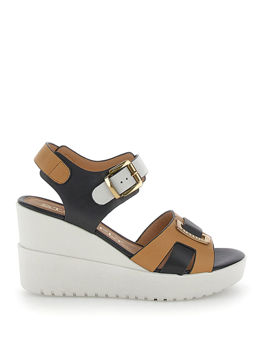 STONEFLY Sandali con zeppa Donna - modello 220751 Marrone