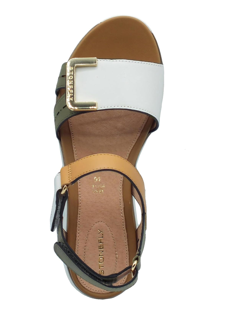 STONEFLY Sneakers con zeppa Donna - modello 220834 Verde