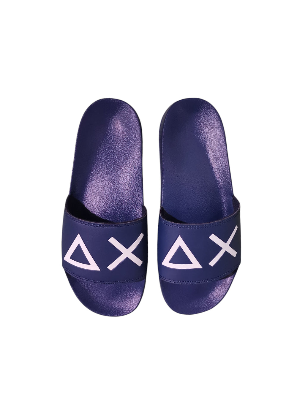 SUN68 Ciabatte slide Uomo - modello X35102 Blu