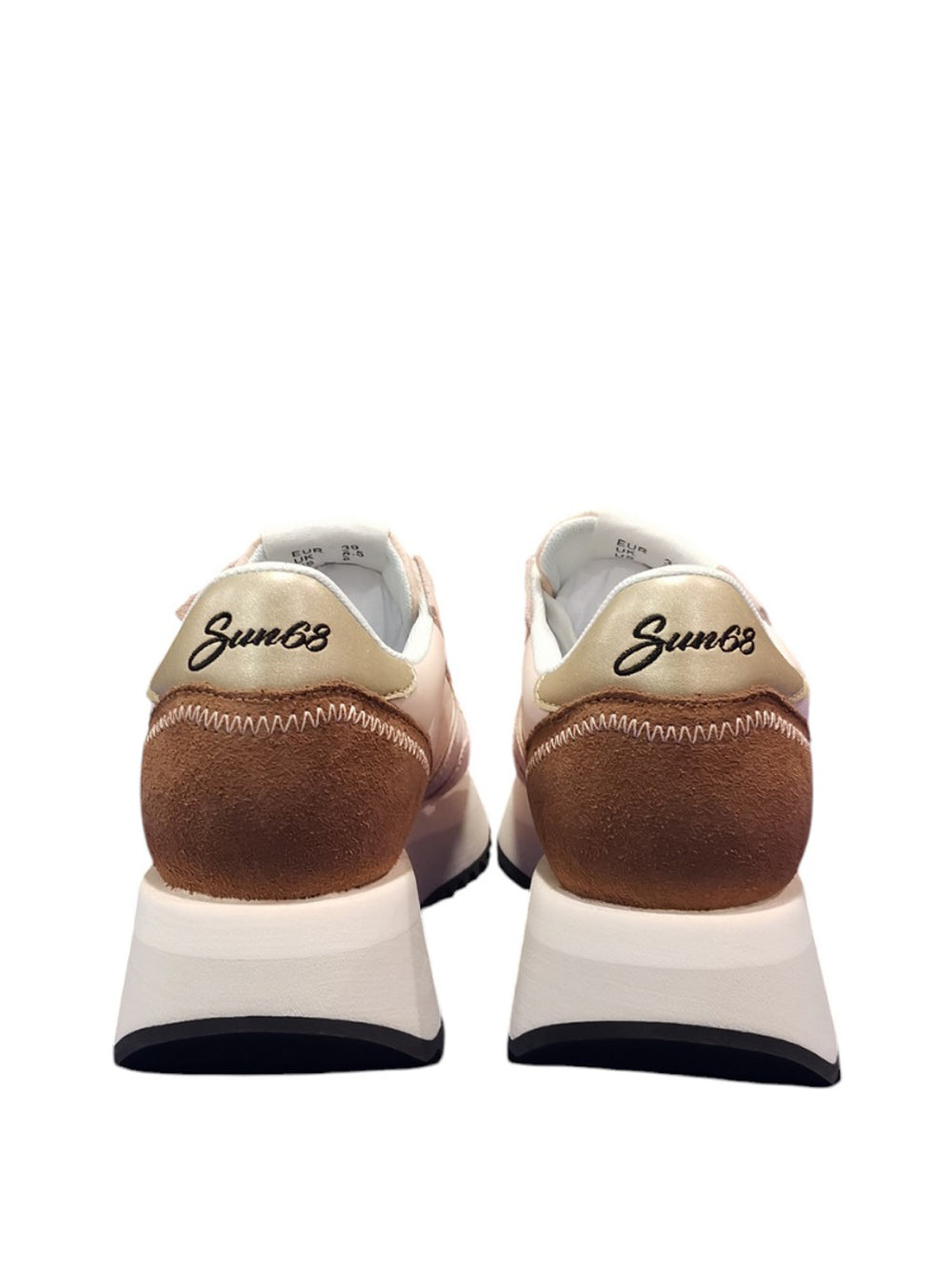SUN68 Sneakers plantare estraibile Donna - modello Z35210 Bianco