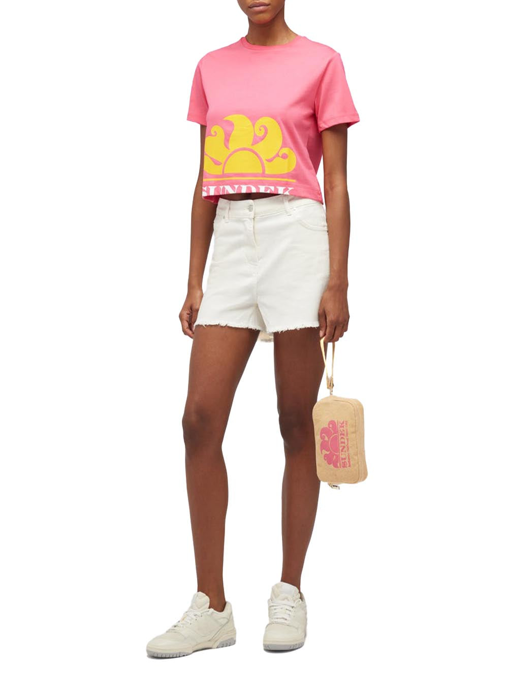 SUNDEK Borsa Da Mare Donna - modello AW910ABCA600 Rosa