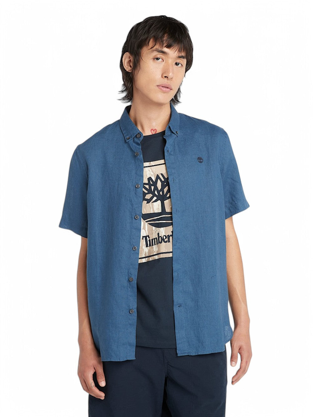 TIMBERLAND Camicia Uomo - modello TB0A2DCC Blu