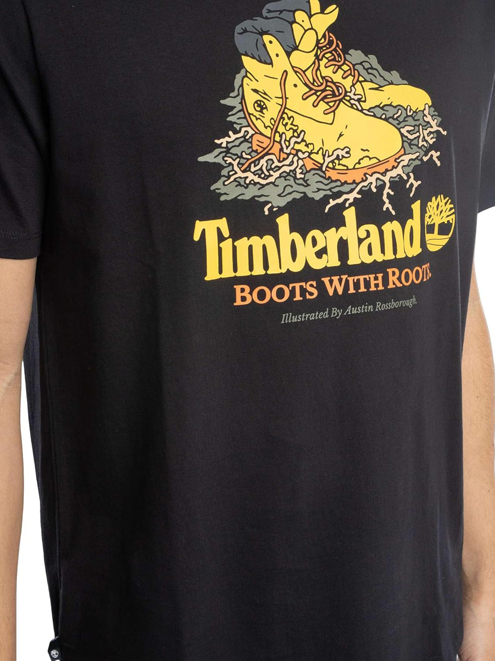 TIMBERLAND T-shirt Uomo - modello TB0A6DJ1 Nero