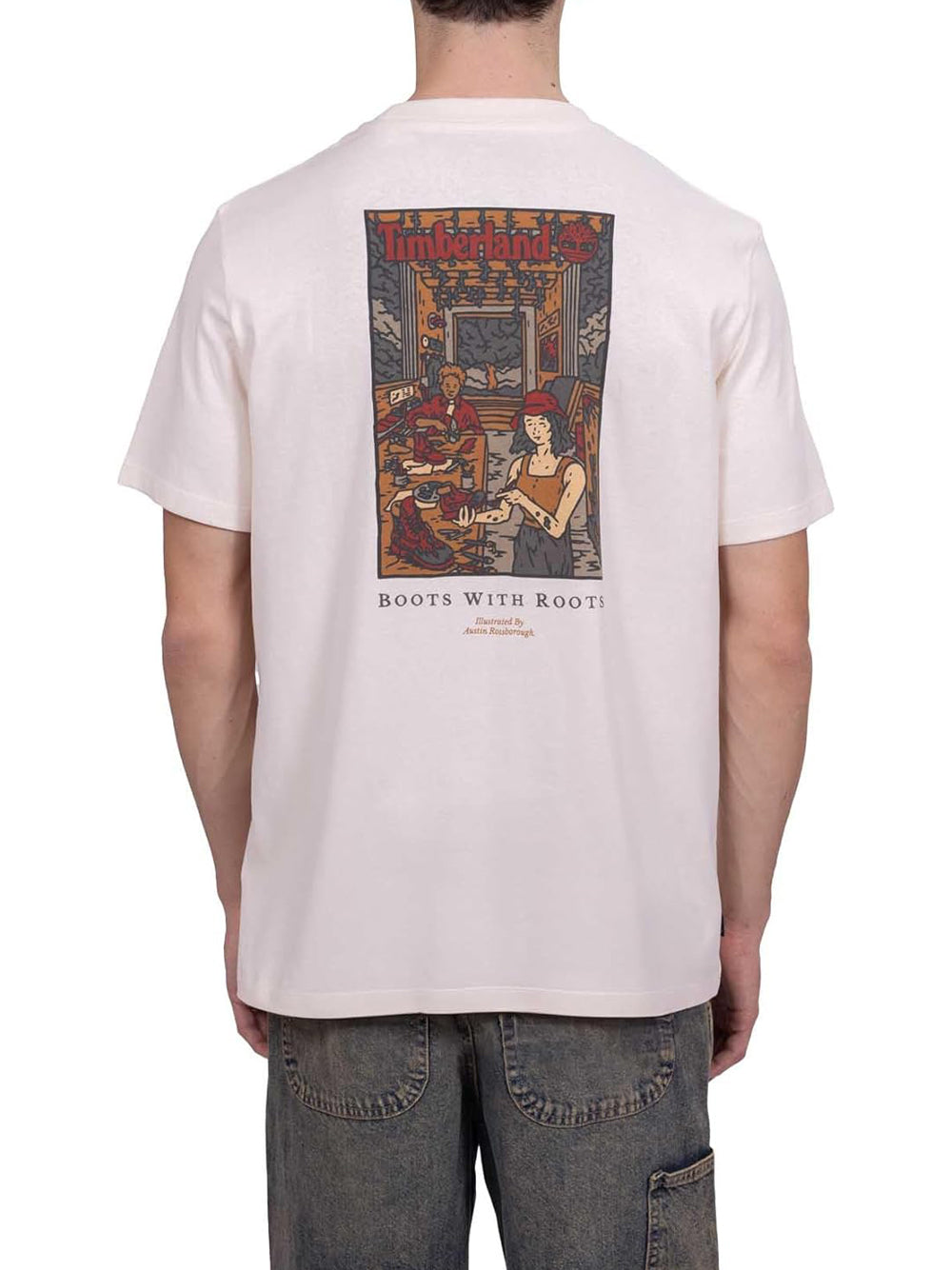 TIMBERLAND T-shirt Uomo - modello TB0A6DPD Bianco