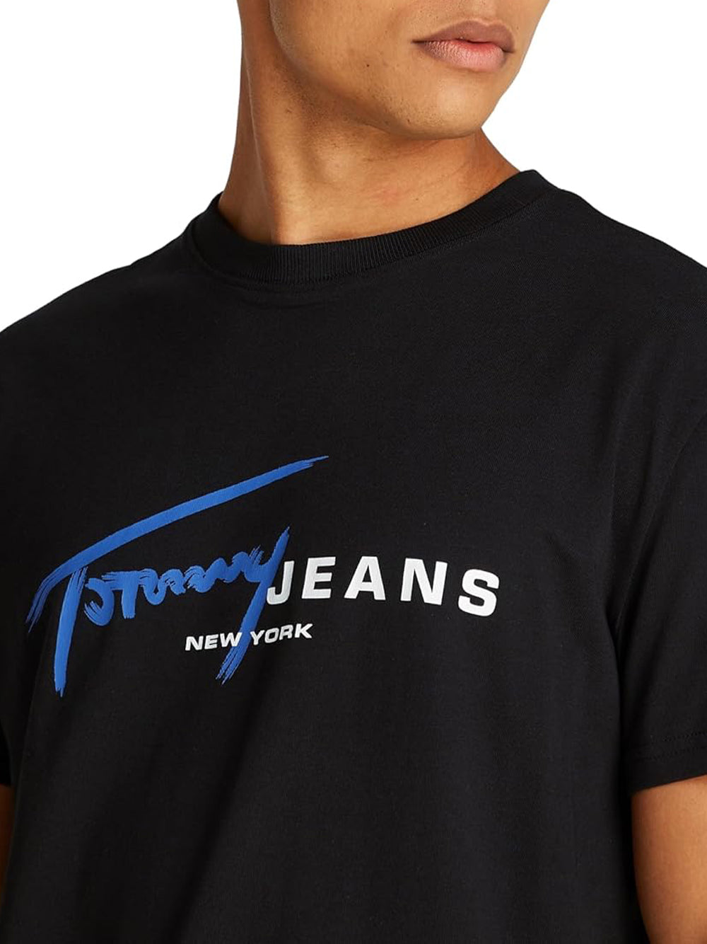 TOMMY HILFIGER T-shirt Uomo - modello DM0DM20817 Nero