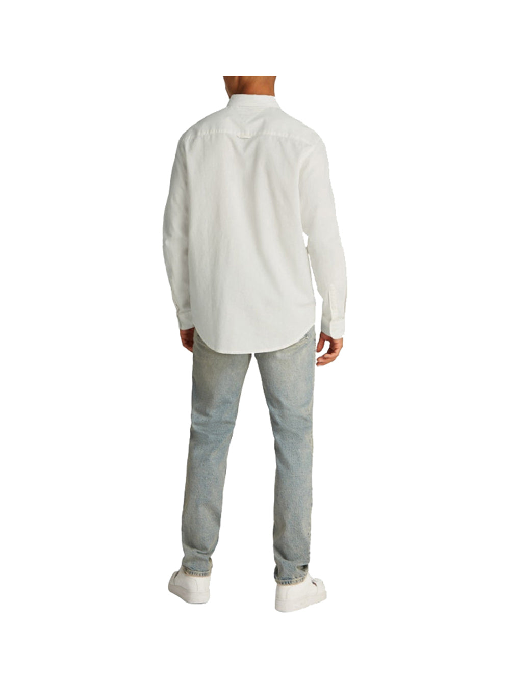 TOMMY HILFIGER Camicia Uomo - modello DM0DM20875 Bianco