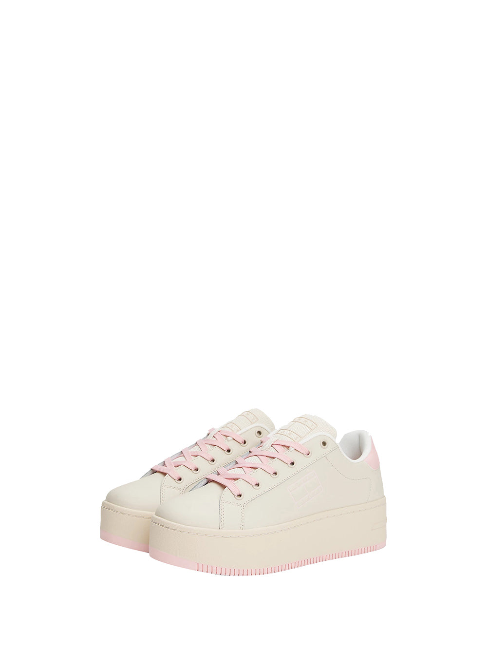 TOMMY HILFIGER Sneakers platform Donna - modello EN0EN02518 Rosa