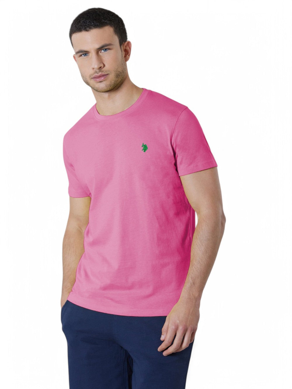 U.S. POLO ASSN. T-shirt Uomo - Fuxia modello US41154004 Fucsia