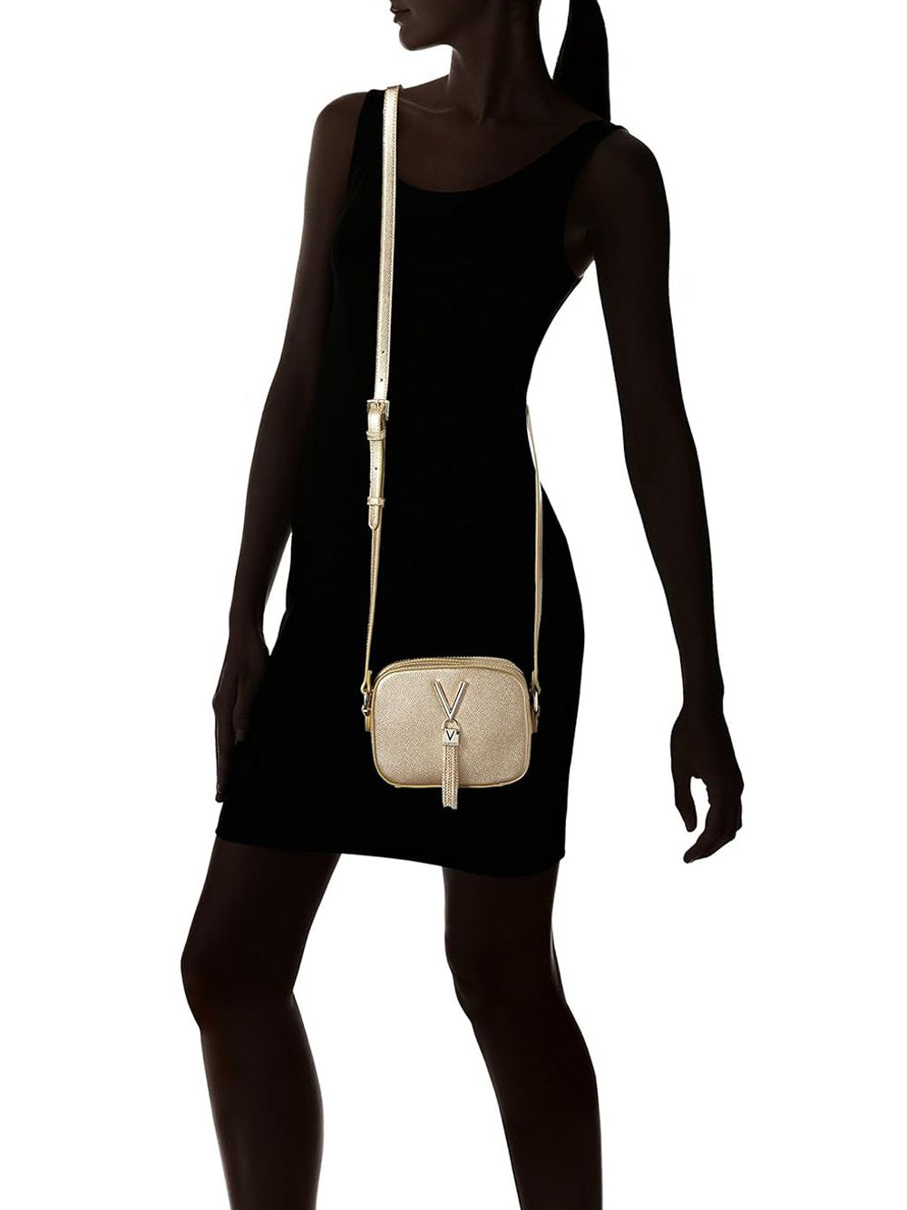 VALENTINO Borsa a Tracolla Donna - modello VBS1R409G Oro