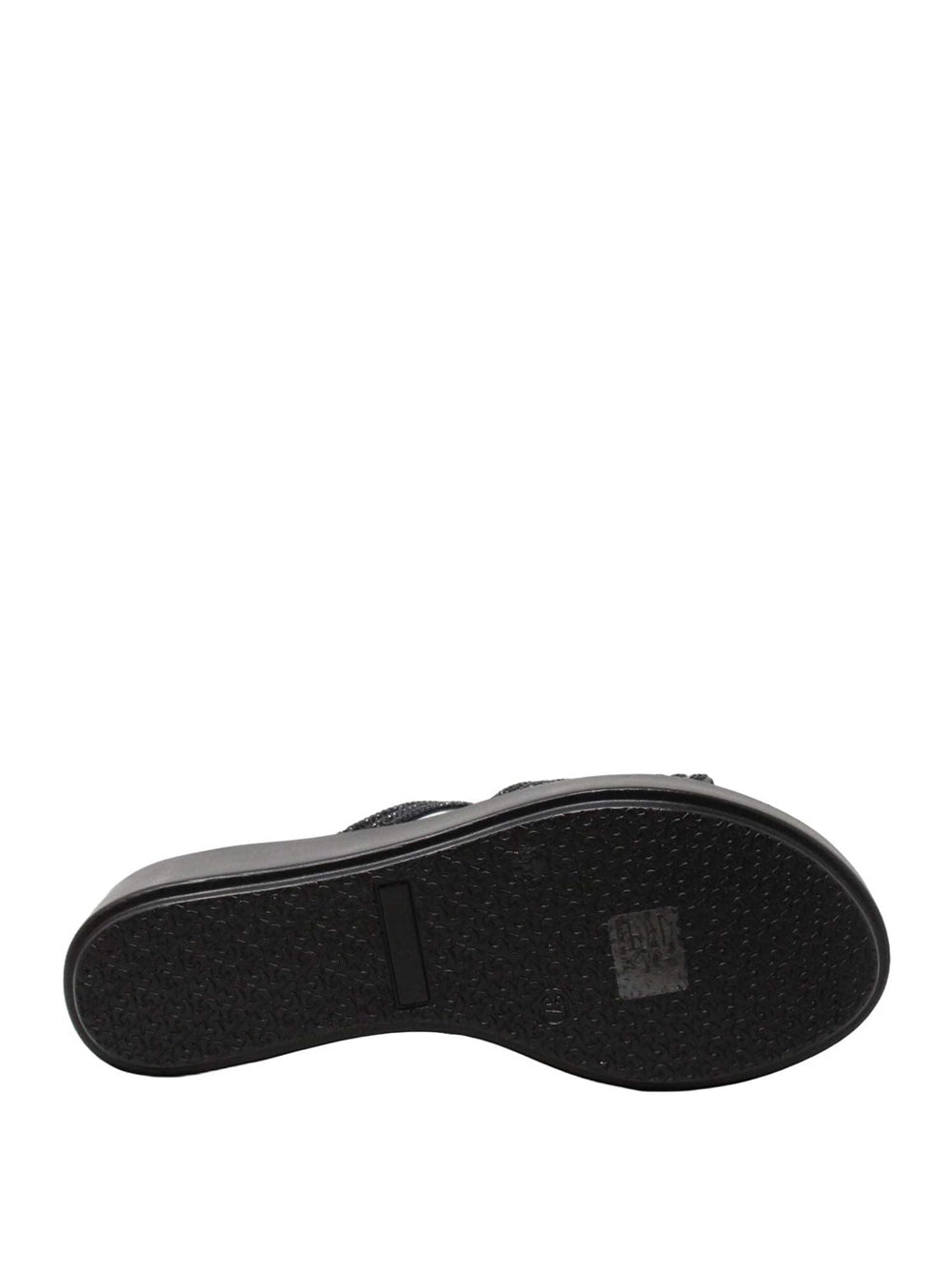VALLEVERDE Ciabatte con zeppa Donna - modello 24404 Nero