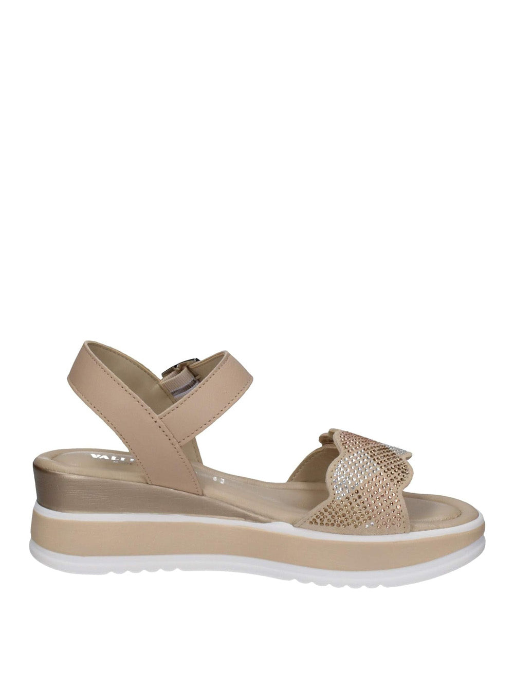 VALLEVERDE Sandali con zeppa Donna - modello 32111 Beige