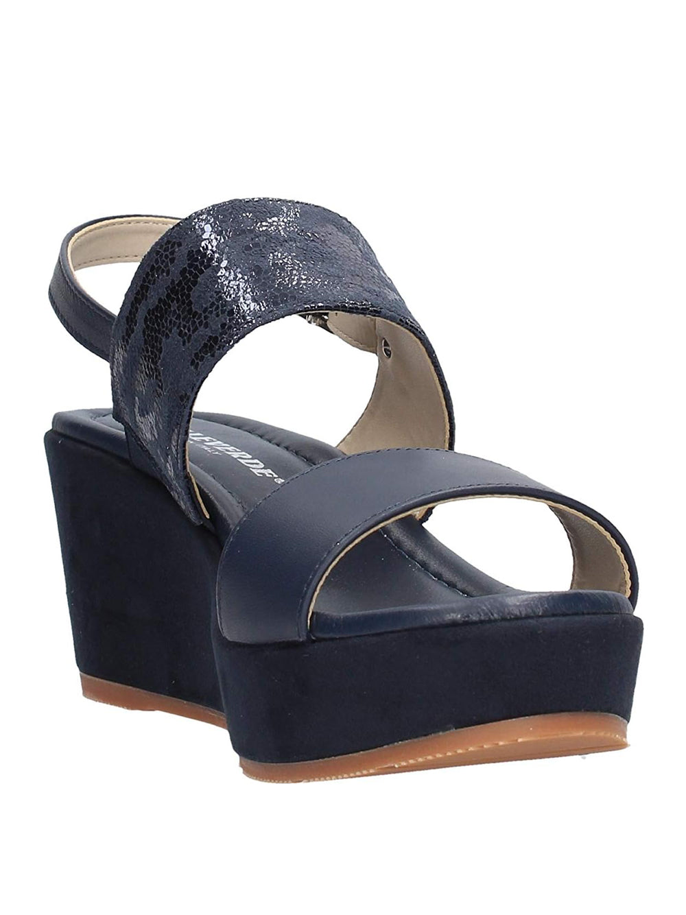 VALLEVERDE Sandali con zeppa Donna - modello 32210 Blu