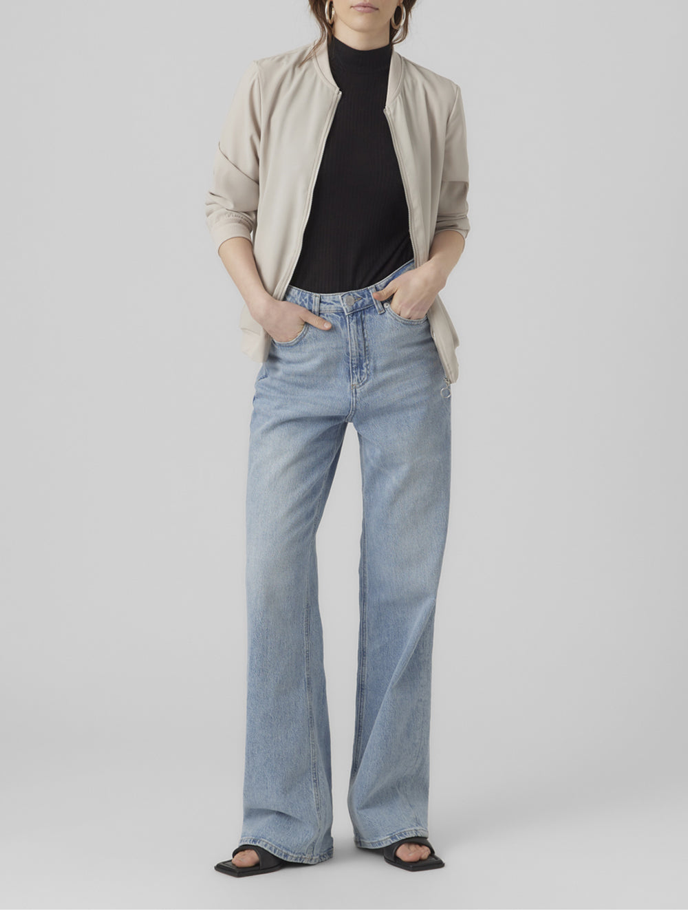 VERO MODA Giubbino Donna - modello 10245734 Argento