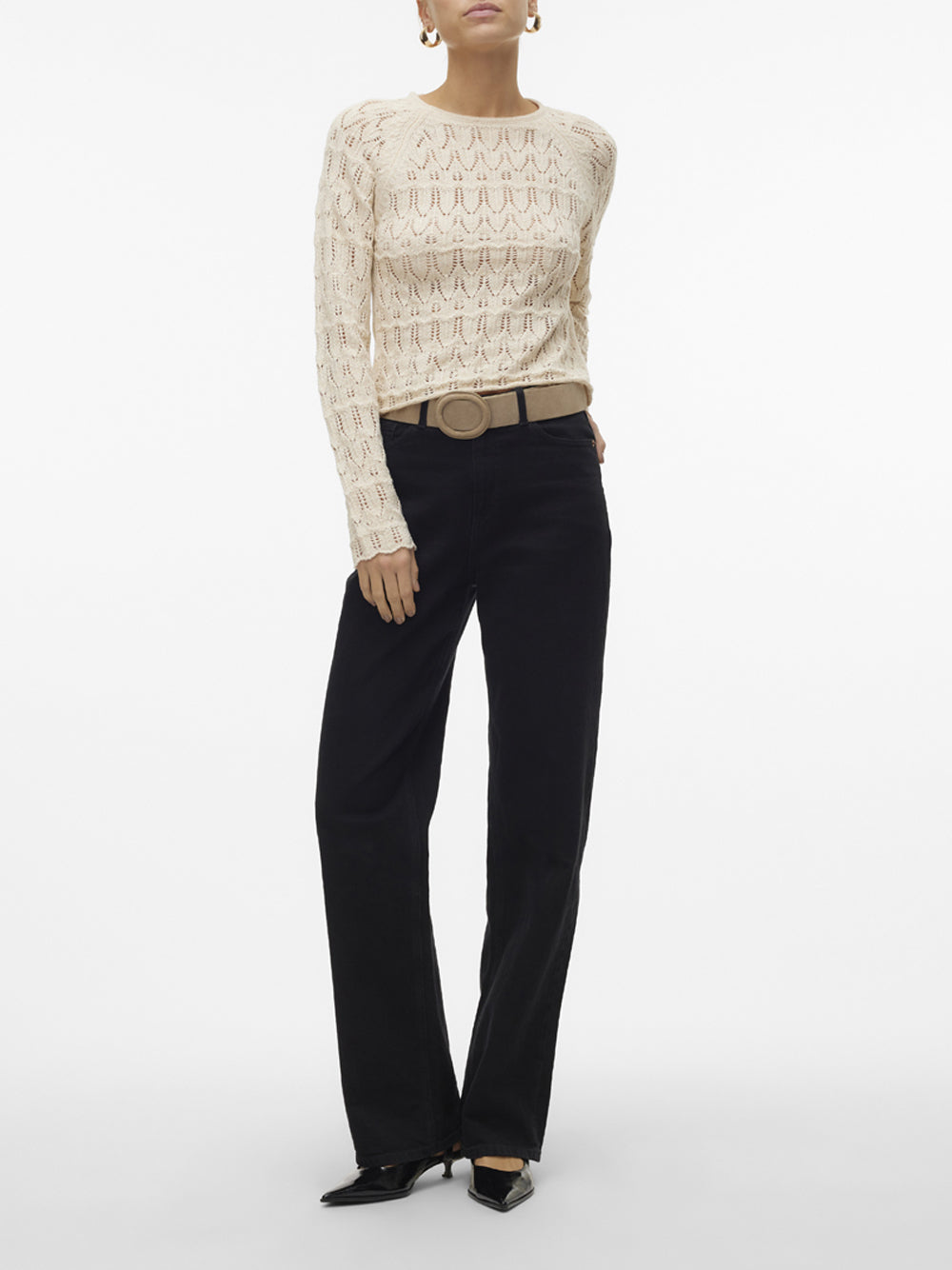 VERO MODA Maglione Donna - modello 10306632 Beige