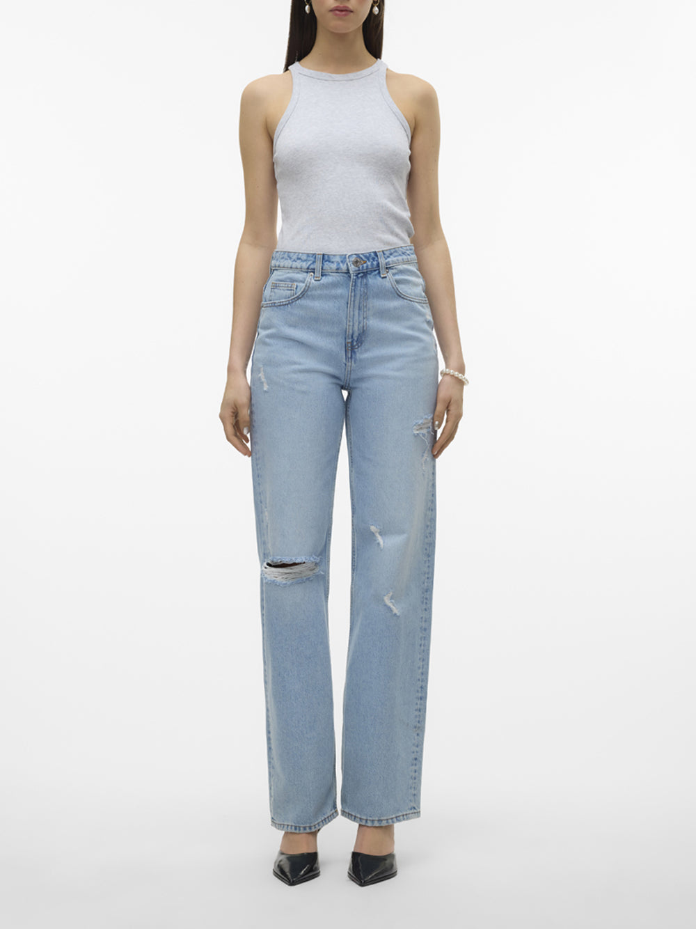 VERO MODA Canotta Donna - modello 10306896 Grigio