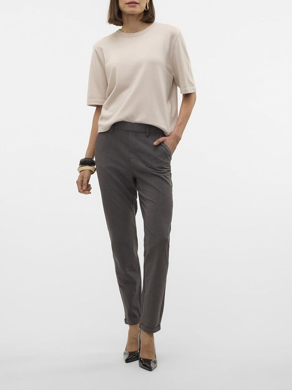 VERO MODA Maglione Donna - modello 10320460 Beige