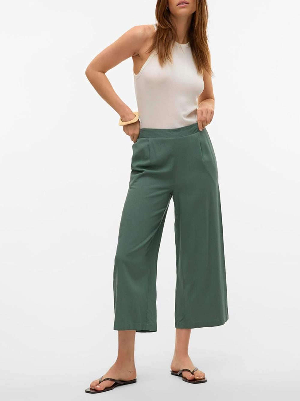 VERO MODA Pantalone Donna - modello 10321626 Verde