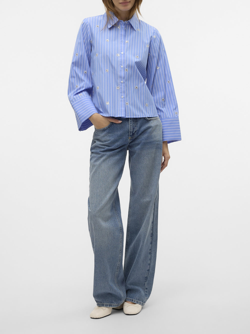VERO MODA Camicia Donna - modello 10321872 Blu