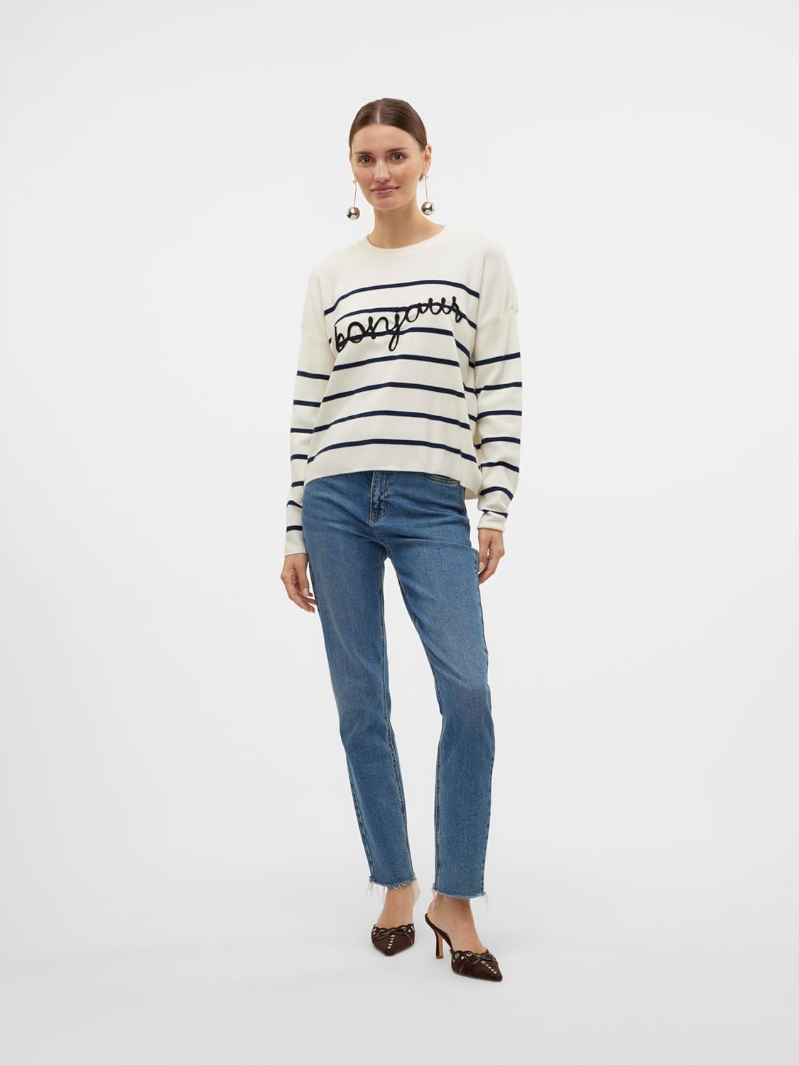 VERO MODA Maglione Donna - modello 10322312 Bianco