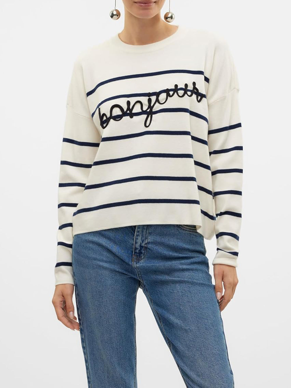 VERO MODA Maglione Donna - modello 10322312 Bianco