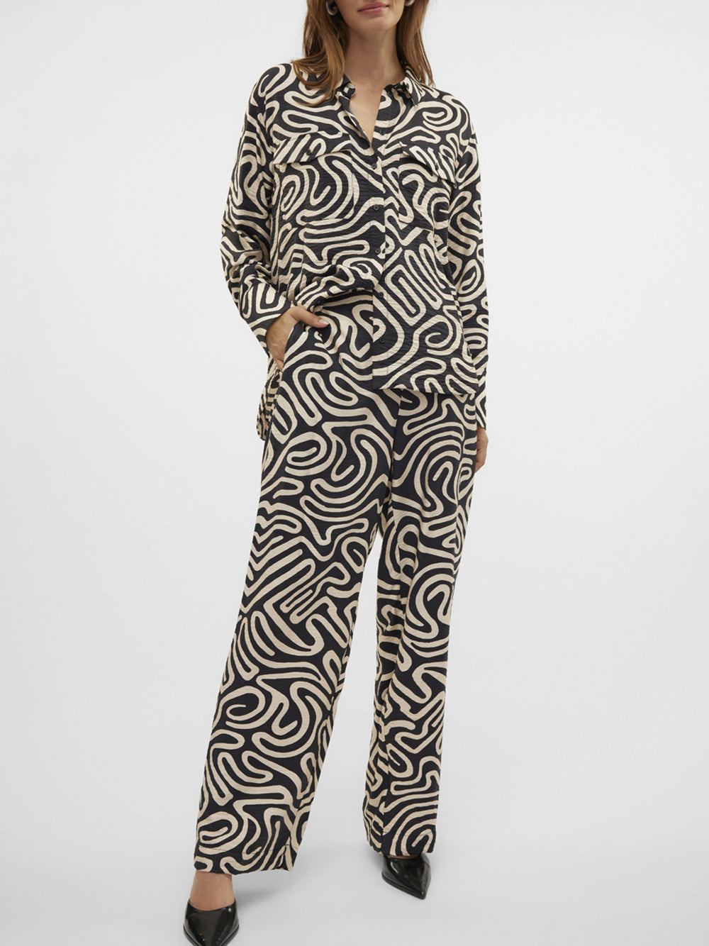 VERO MODA Pantalone Donna - modello 10323272 Nero