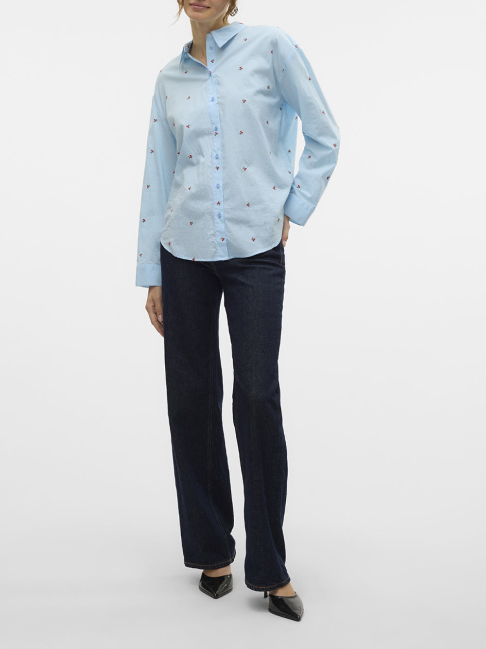 VERO MODA Camicia Donna - modello 10324629 Blu