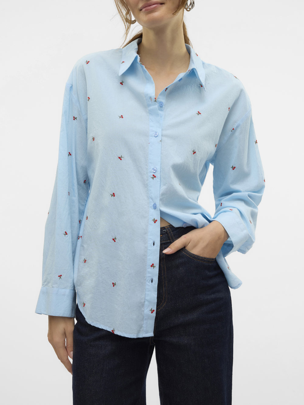 VERO MODA Camicia Donna - modello 10324629 Blu