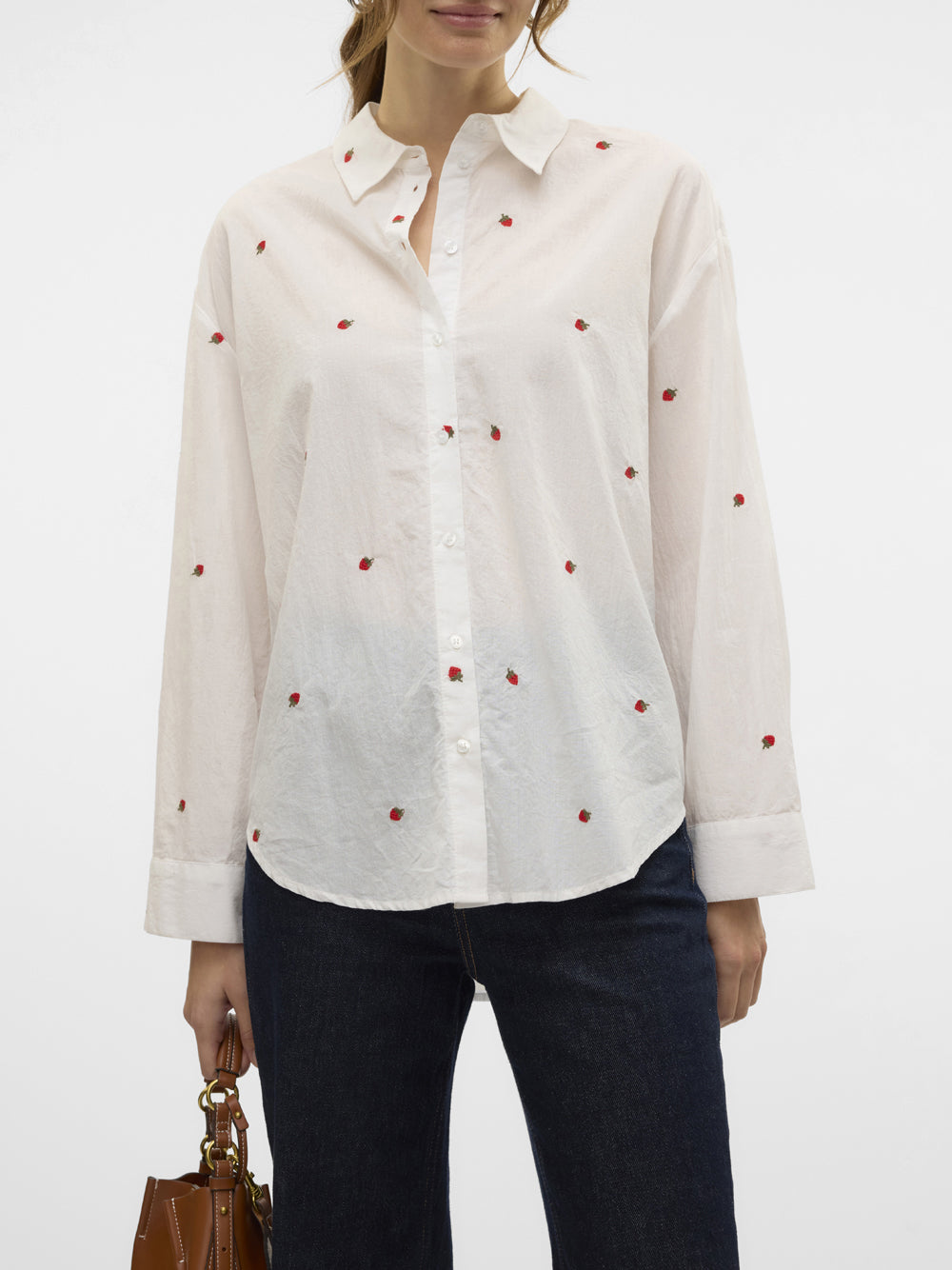 VERO MODA Camicia Donna - modello 10324629 Bianco