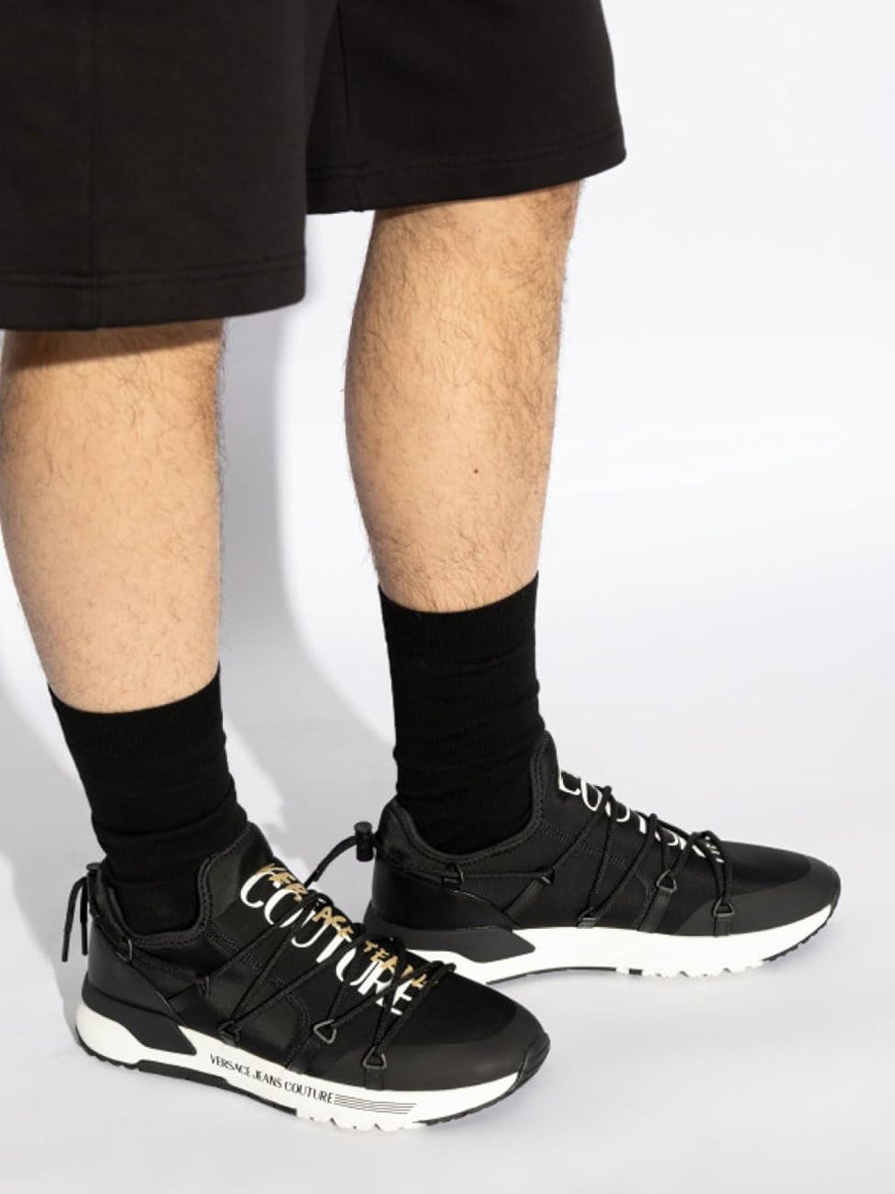 Versace VERSACE JEANS COUTURE Sneakers Uomo - modello 78YA3SA6 Nero