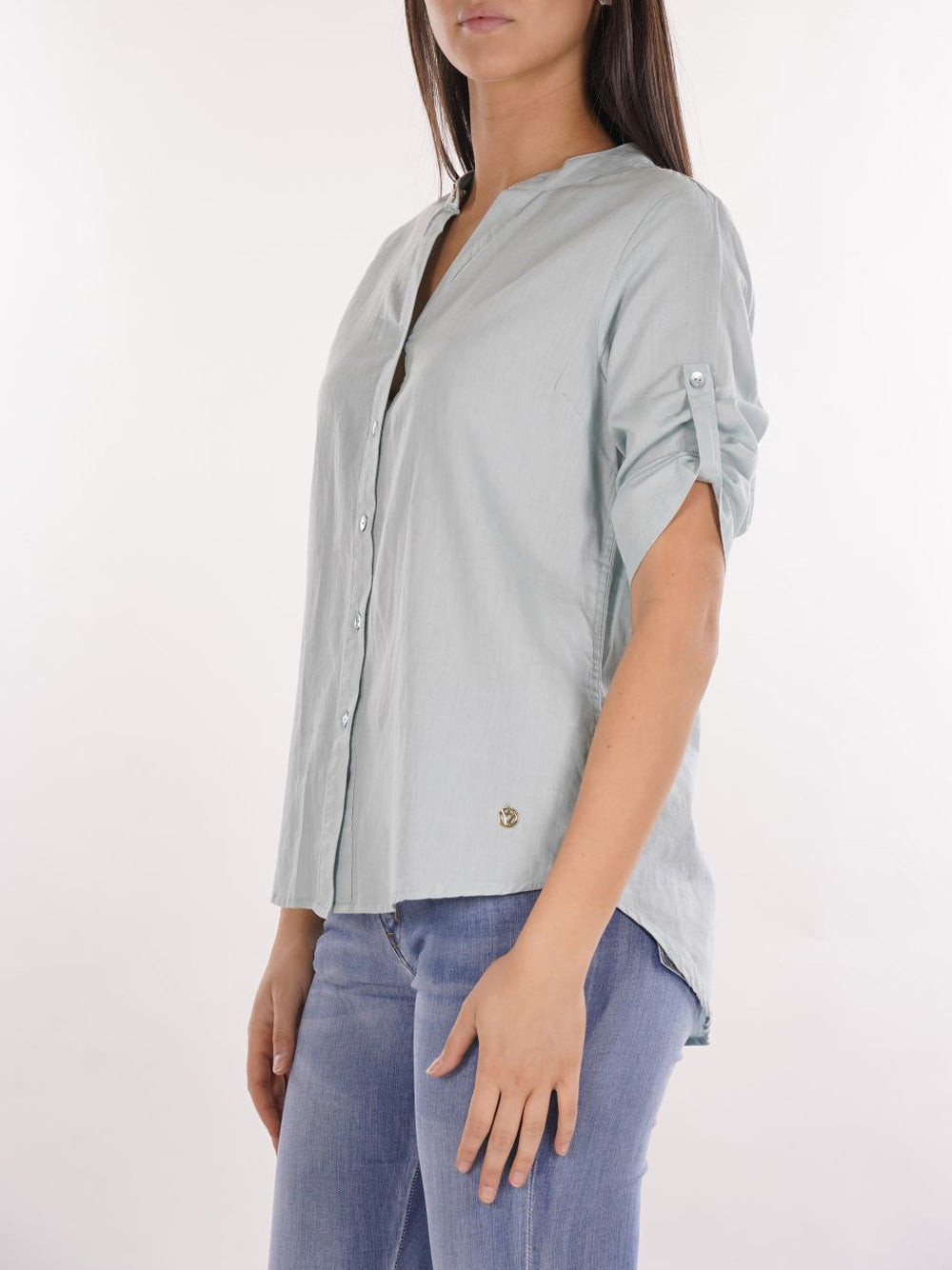 YES ZEE Camicia Donna - Azzurro Marino modello C231YZ00 Celeste