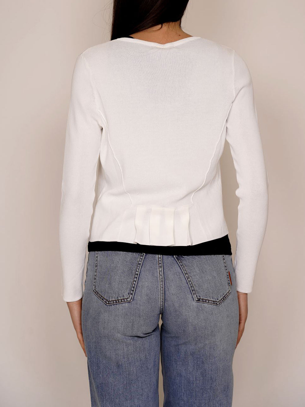 YES ZEE Maglia Donna - modello M416LG00 Bianco