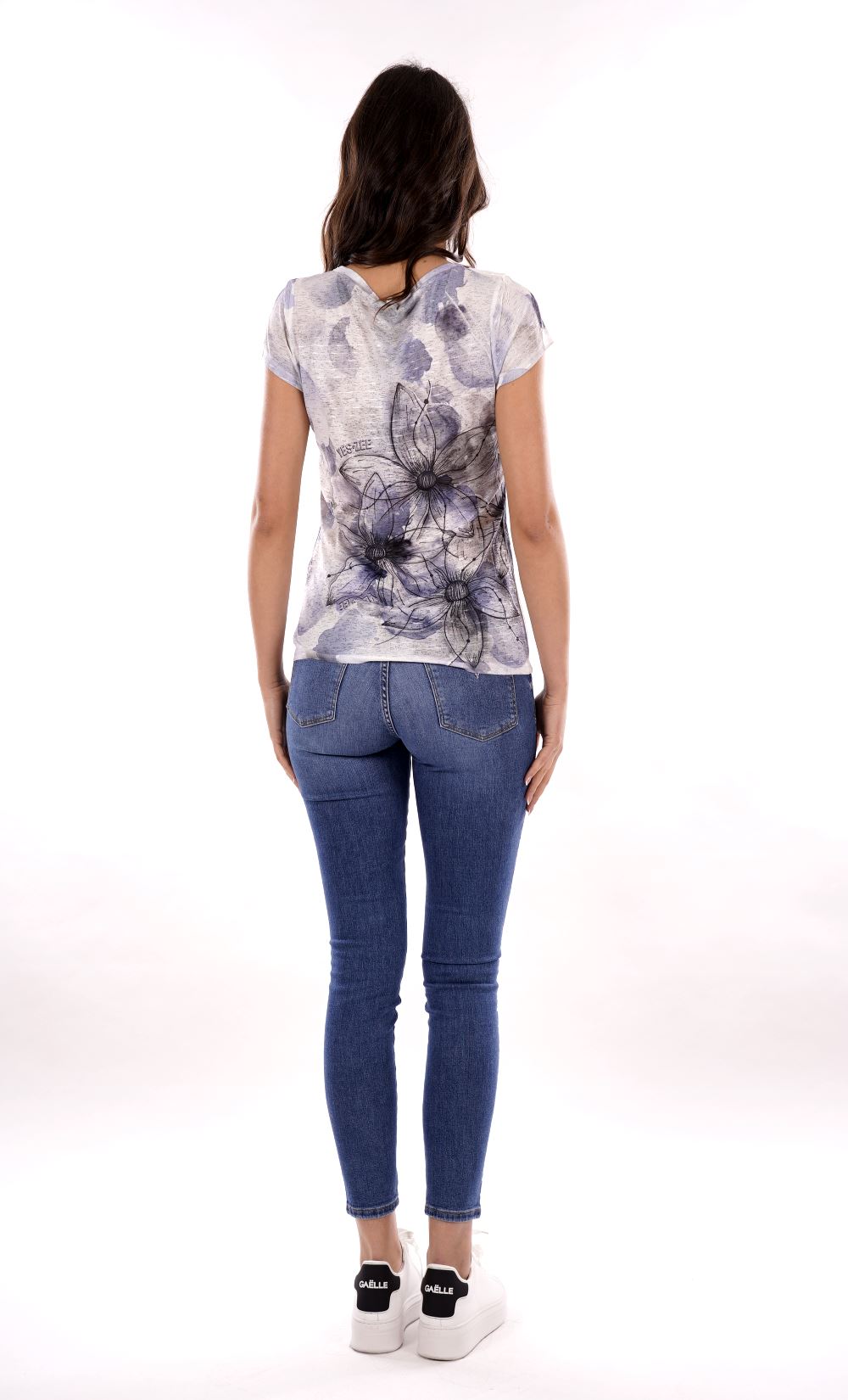 YES ZEE T-shirt Donna - modello T236Y302 Blu