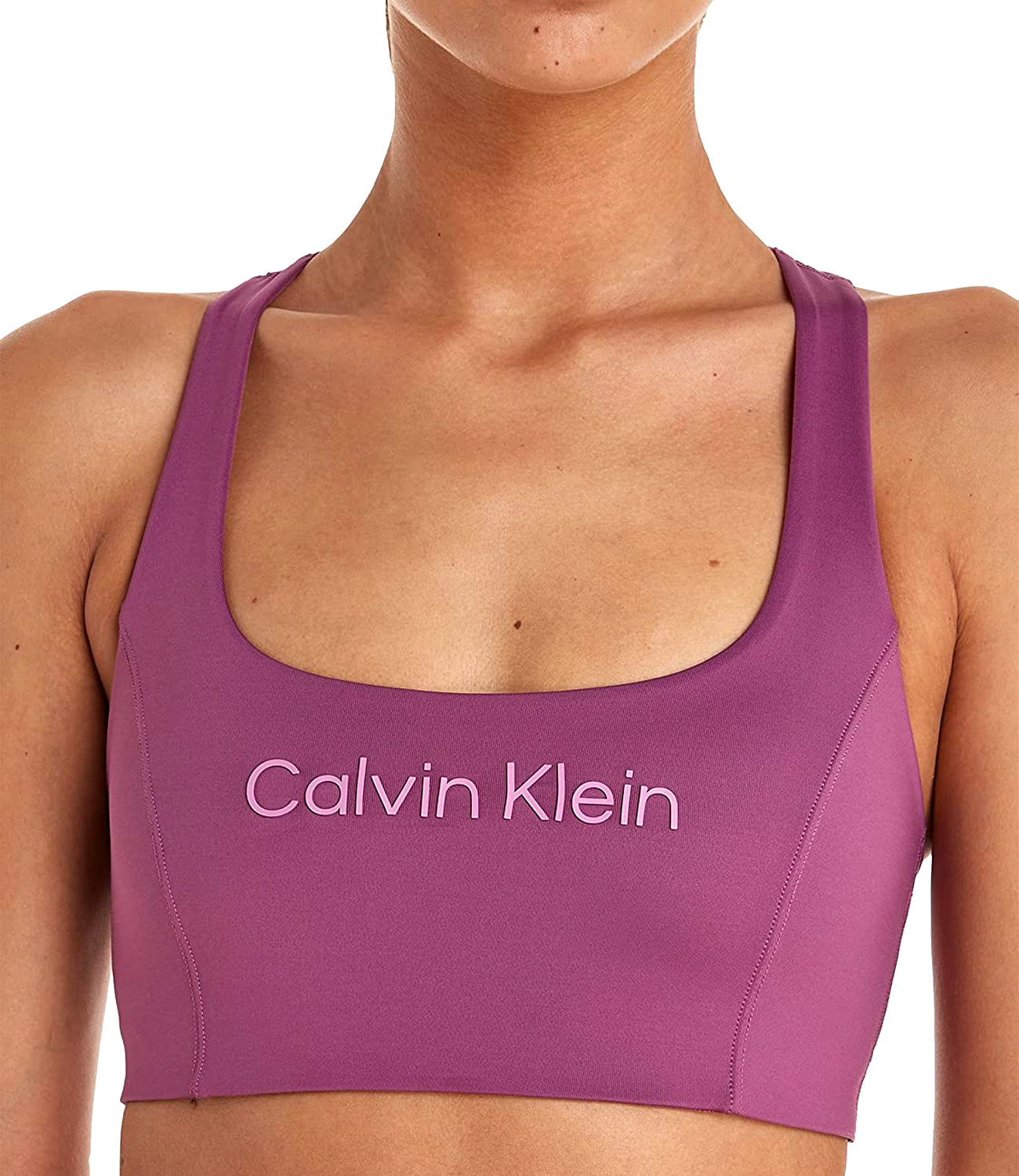 Calvin Klein Calvin Klein Sport Bralette Donna Mod. 00GWS3K119 VAE Fux Rosa