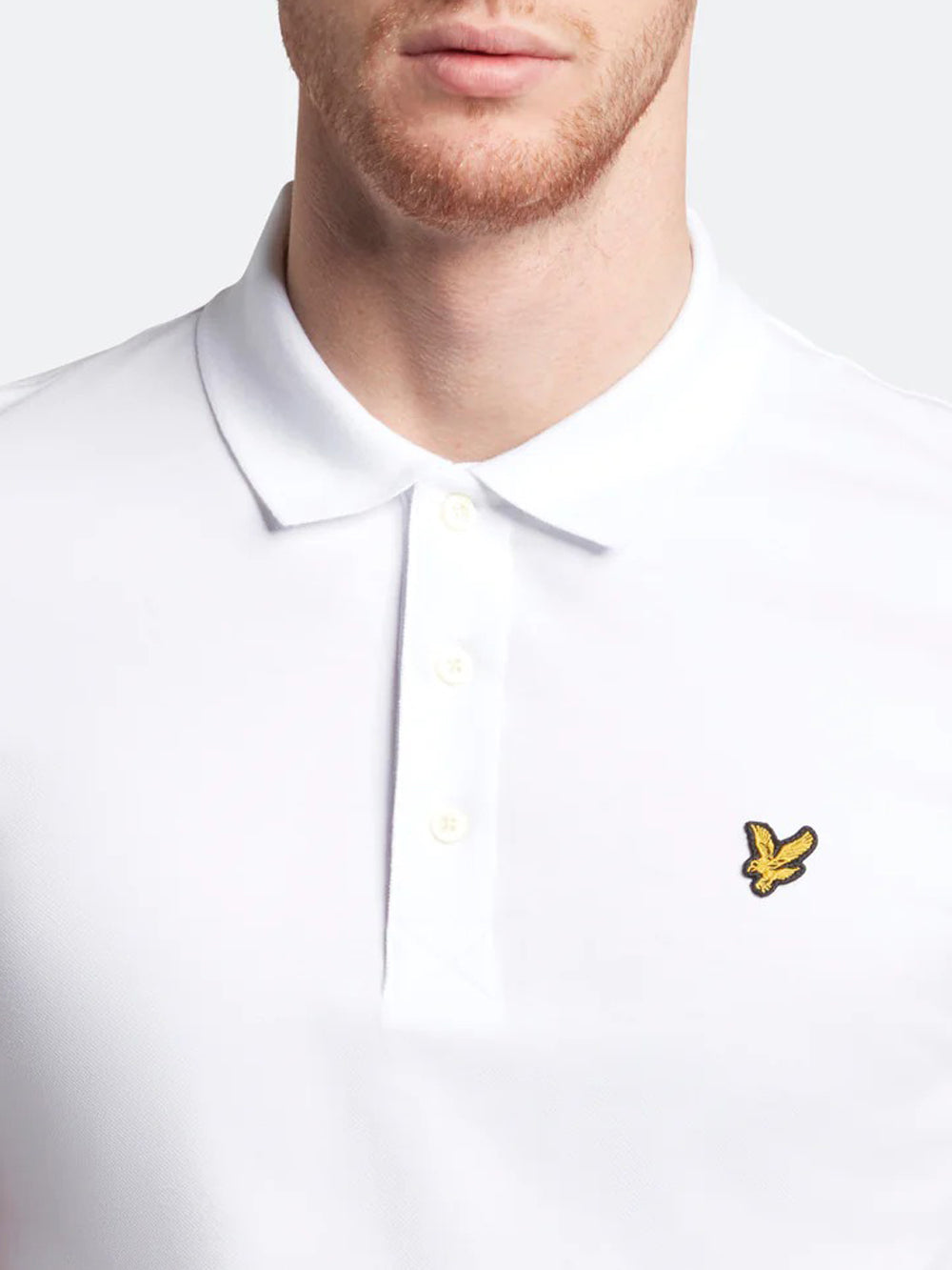 Lyle & Scott Polo Lyle & Scott da Uomo Bianco