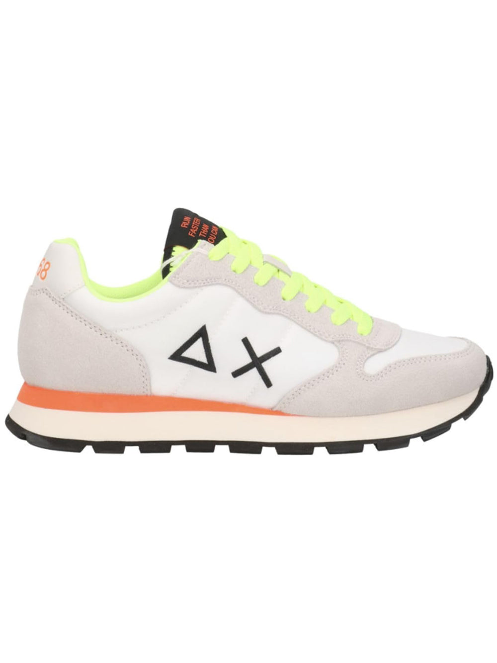 Sun68 Sneakers Uomo Mod. CPZ34102 TOM FLUO 01 White Bianco